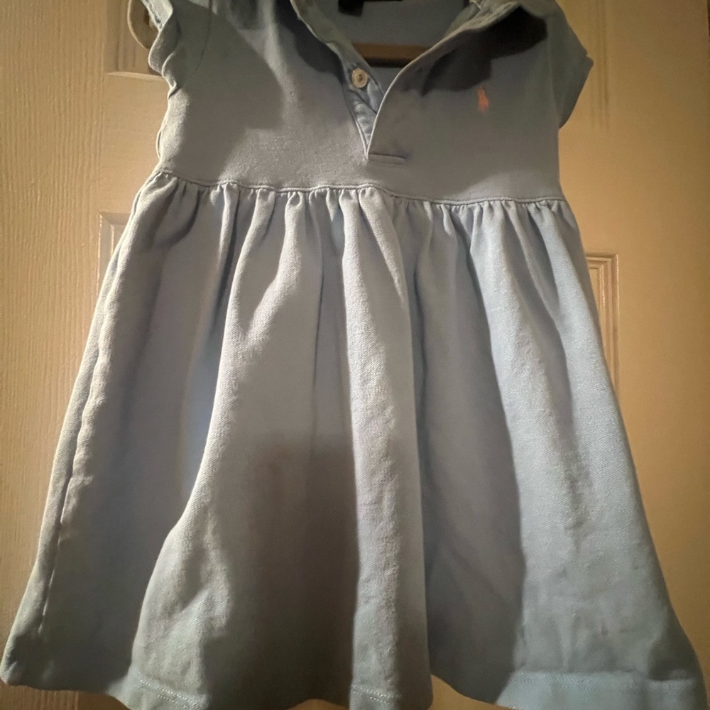 Ralph Lauren Sky Blue Polo Dress